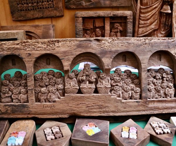 Opere tradizionali Fiera di Sant'Orso ph Nicole Jocollé