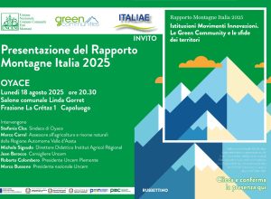 Rapporto montagna Oyace