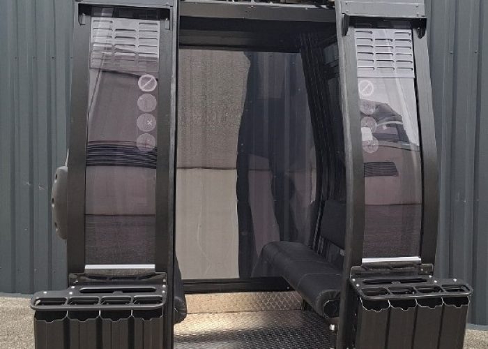 Il prototipo delle nuove telecabine Aosta - Pila