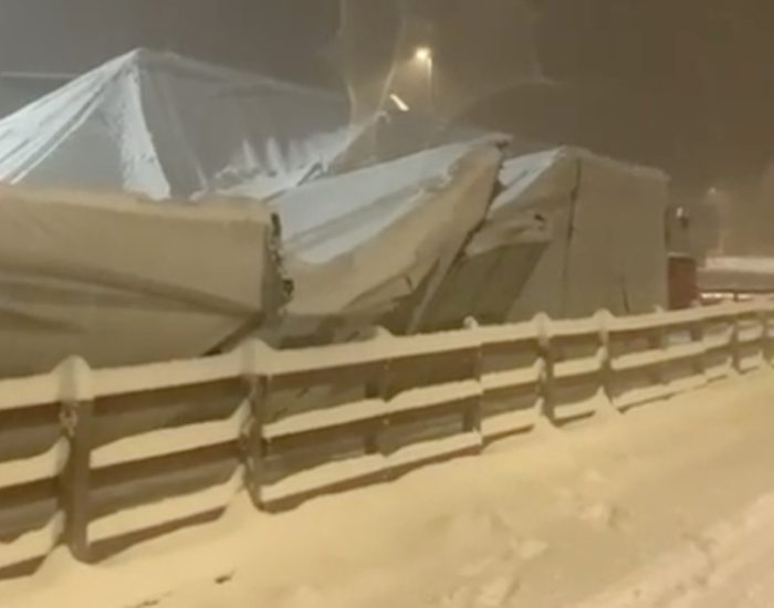 Padiglione crollato Aymavilles