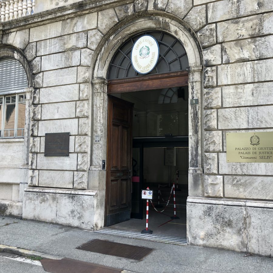 Palazzo giustizia di Aosta