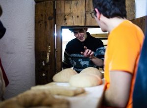 Pan ner dei coscritti di Sarre pane