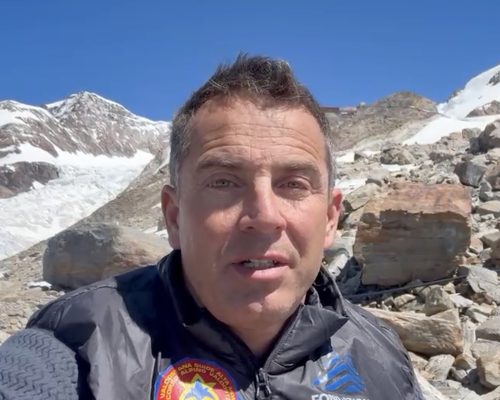 Il direttore del Soccorso alpino valdostano Paolo Comune