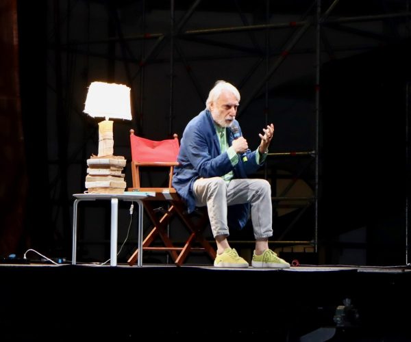 Paolo Crepet al Forte di Bard Foto Alice Dufour
