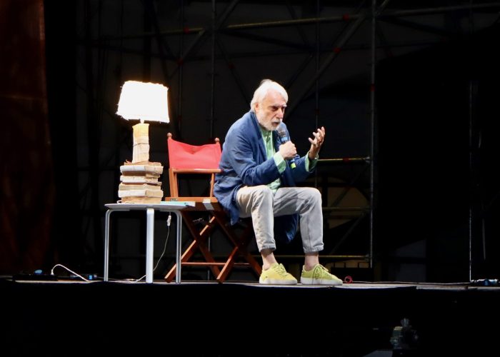 Paolo Crepet al Forte di Bard Foto Alice Dufour