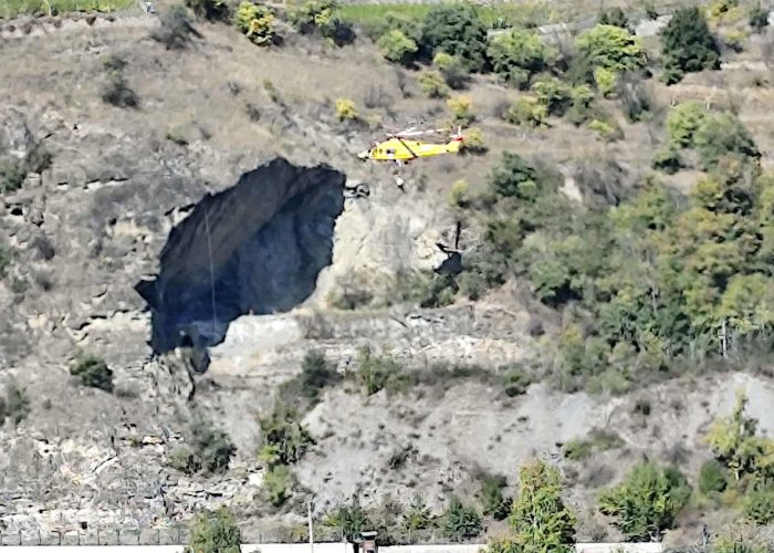 Parete roccia Sarre