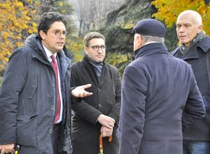 L'assessore Paron poco dopo l'udienza.