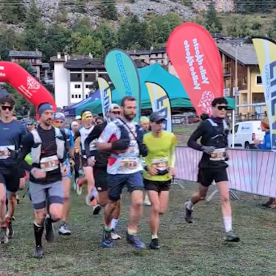 Partenza trail sauvage