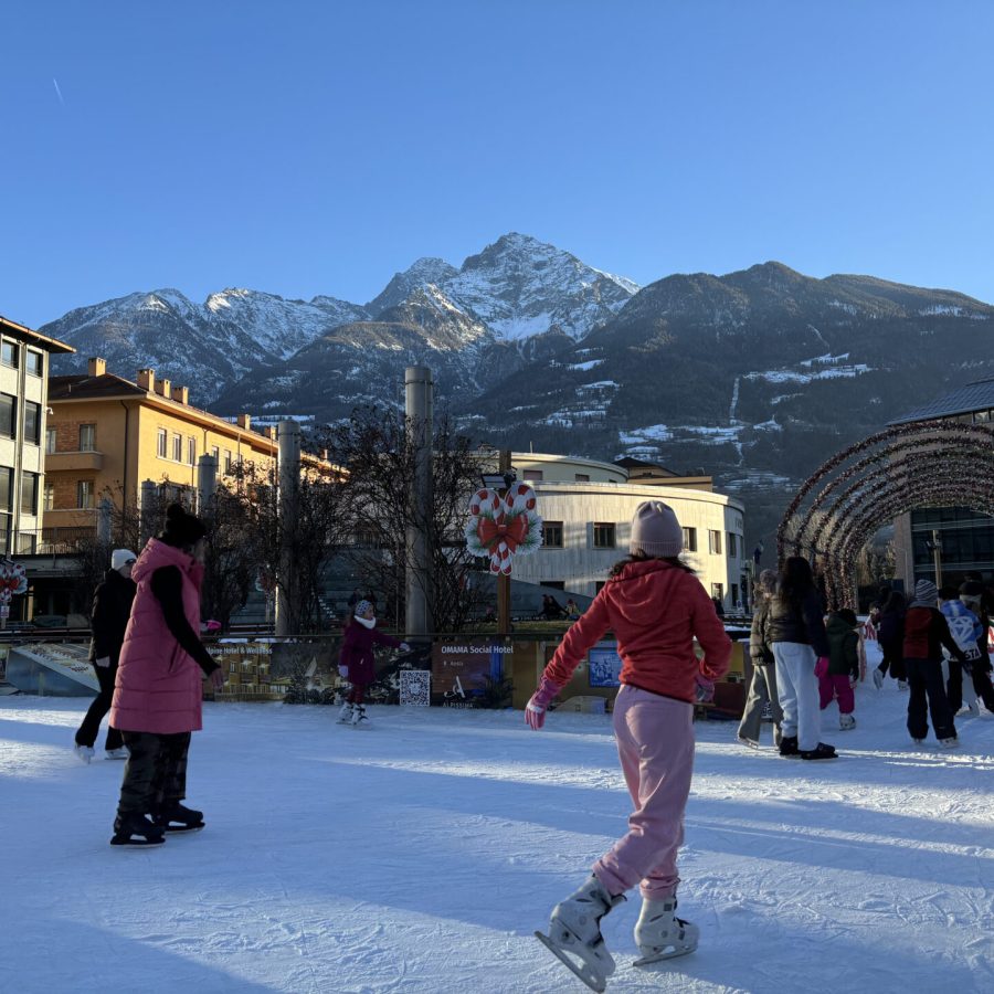 Pista pattinaggio mercatini