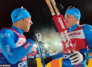 Pellegrino Barp team sprint Davos
