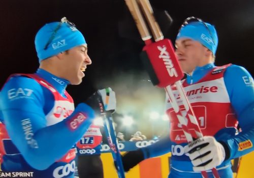 Pellegrino Barp team sprint Davos
