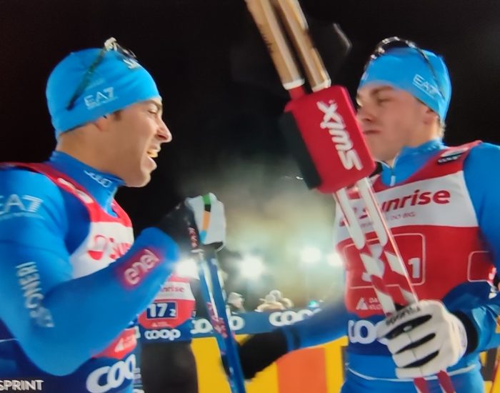 Pellegrino Barp team sprint Davos