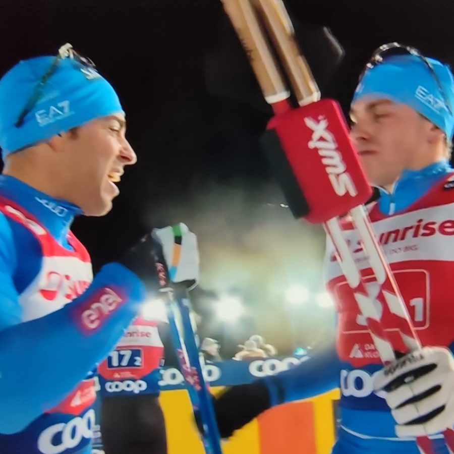 Pellegrino Barp team sprint Davos