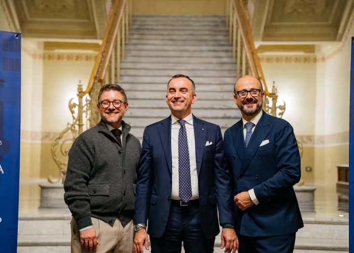 Da sx: Pellizzeri, Turcato e Baroni