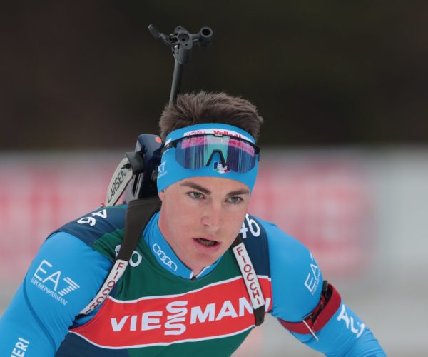 iathlon World Championships Nove Mesto 2024 IBU . Nove Mesto Nad Misou, Czech Republic on February 9, 2024. Men's Training, Didier Bionaz (ITA) © Pierre Teyssot /Pentaphoto