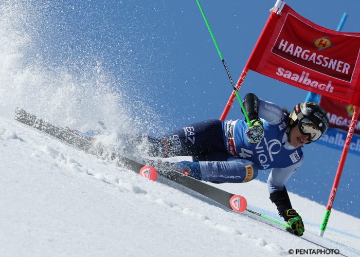 SKI WORLD CUP 2023/2024 - Federica Brignone (Ita) Saalbach, Austria 17/3/2024. photo: Pentaphoto/Marco Trovati