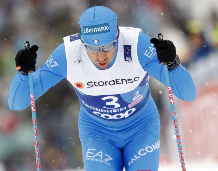 Fis Nordic World Championship 2025. Federico Pellegrino (ITA) Trondheim (NOR), 05/03/2025 Photo: Pentaphoto