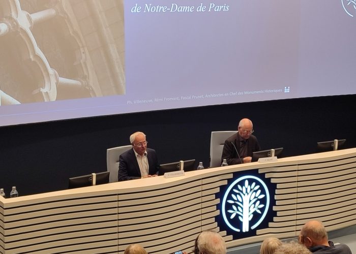 Philippe Villeneuve Carlo Blasi restauro Notre Dame