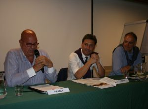 Piero Prola, Laurent Viérin e Christophe Darbellay