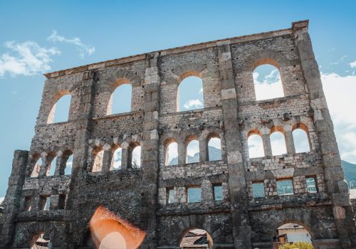 Il teatro romano di Aosta