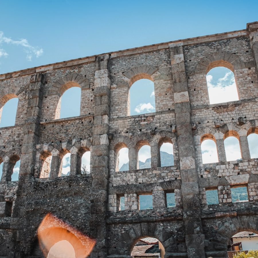 Il teatro romano di Aosta