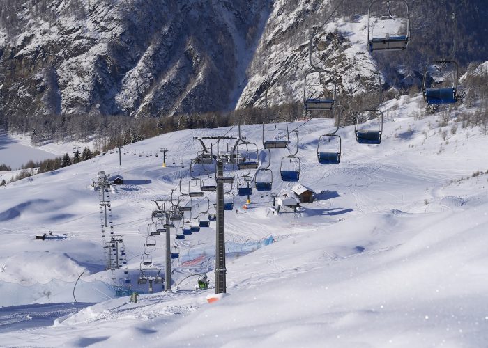 Piste da sci Chamois credits Gianluca Gobbi