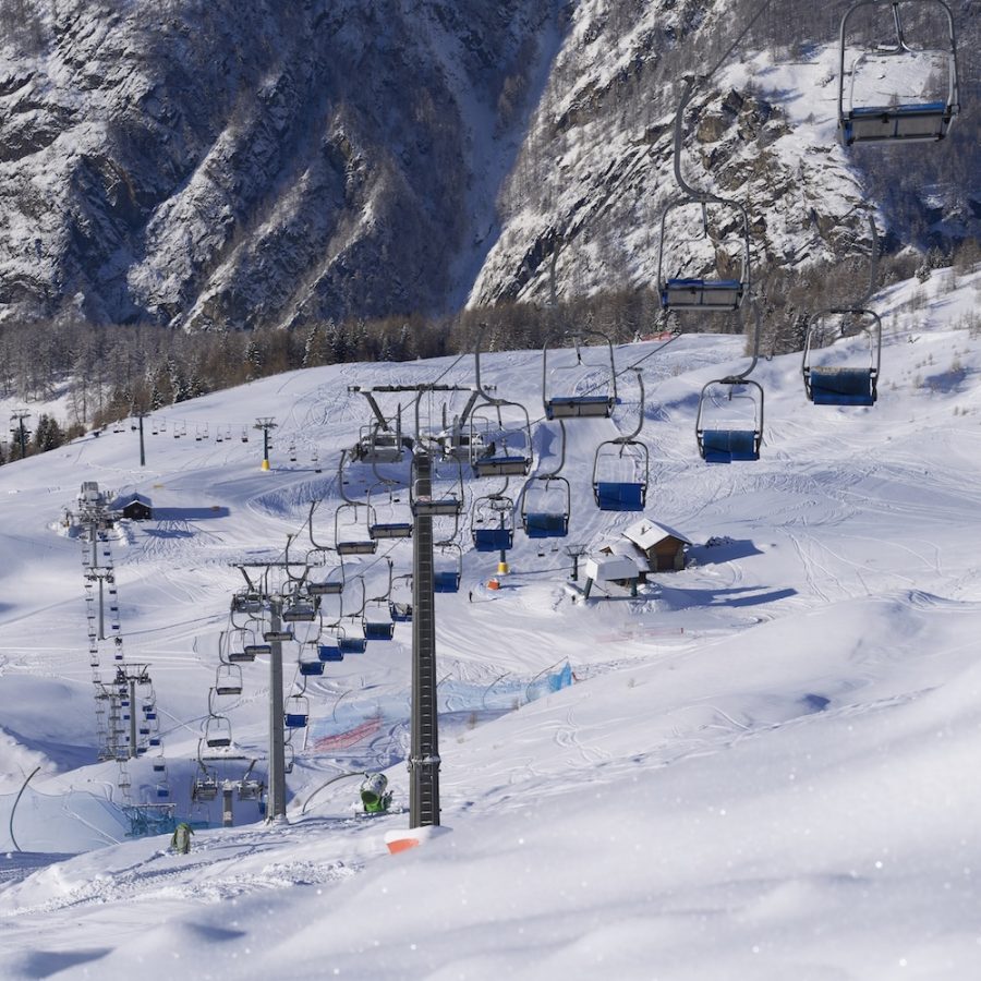 Piste da sci Chamois credits Gianluca Gobbi