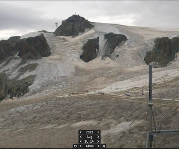 Plateau Rosa ad agosto 2022