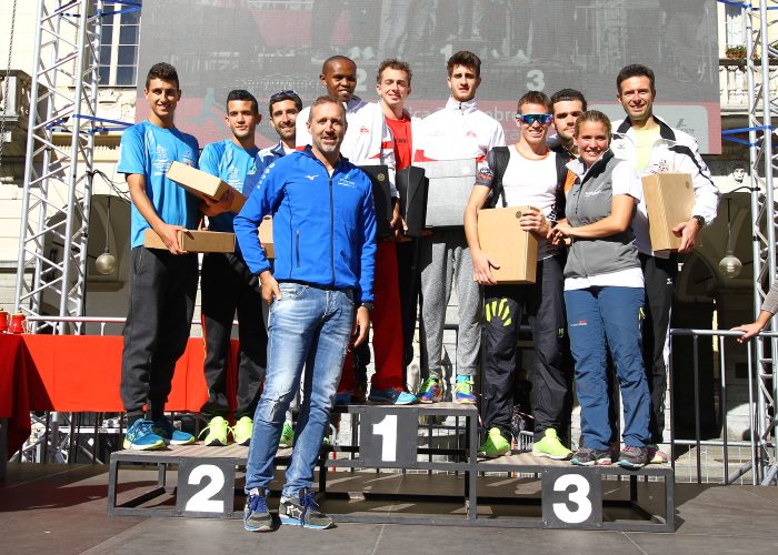 Podio maschile Trofeo Sette Torri 2018