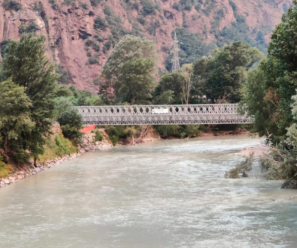 Ponte povvisorio di Hône