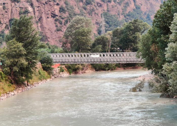 Ponte povvisorio di Hône