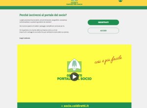 Portale del socio Coldiretti