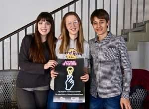 Honorine Zanata, Sylvie Bonel e Aimé Dujany