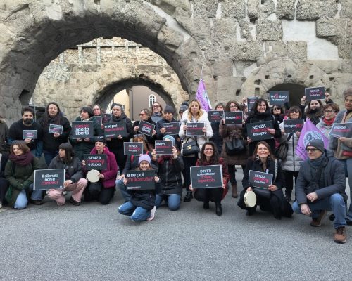 Presidio contro ddl Bongiorno HDR