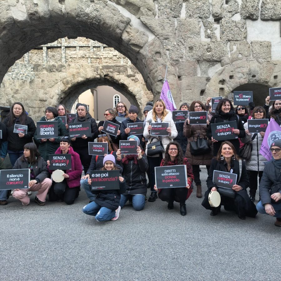 Presidio contro ddl Bongiorno HDR