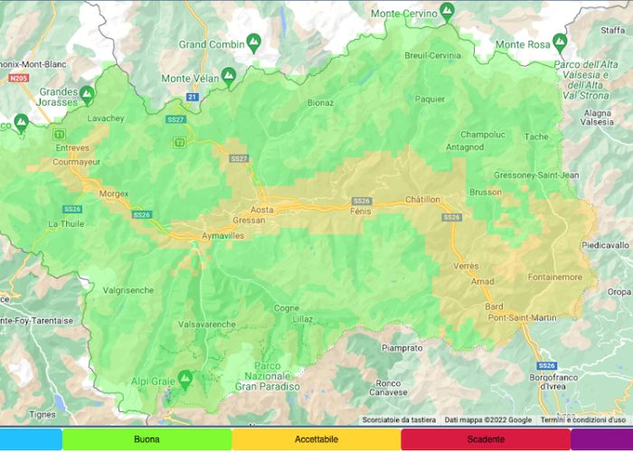 Previsioni ozono