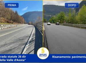 Prima Dopo lavori statale 26