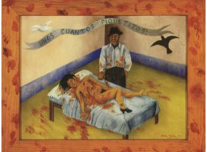 Quadro frida Kalo violenza