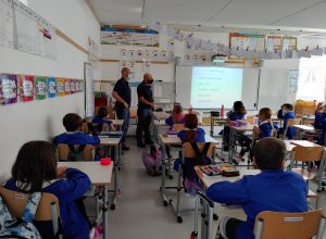 L'incontro alle scuole "Ramires".