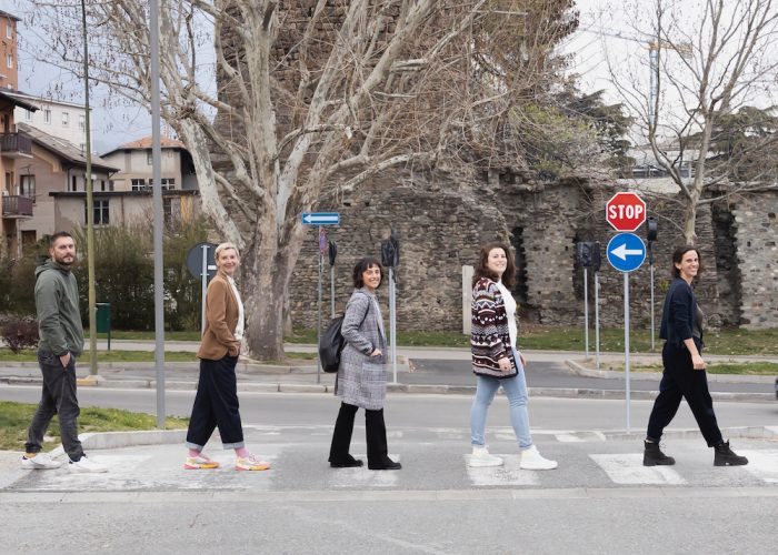 Alessandro Lunardi, Simonetta Pedicillo, aola Fiorano e Jolanda Fiarè e Francesca Alti.