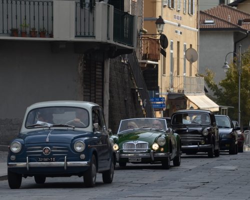 Raduno auto storiche Valle d'Aosta