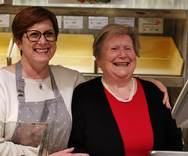 Raffaella e Afra dell'Alimentare Marchi