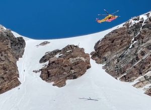 Recupero alpinisti Monte Rosa