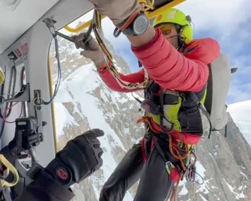 Recupero alpinisti cinesi