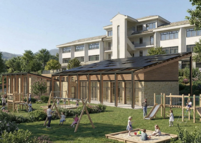 Rendering nuova scuola