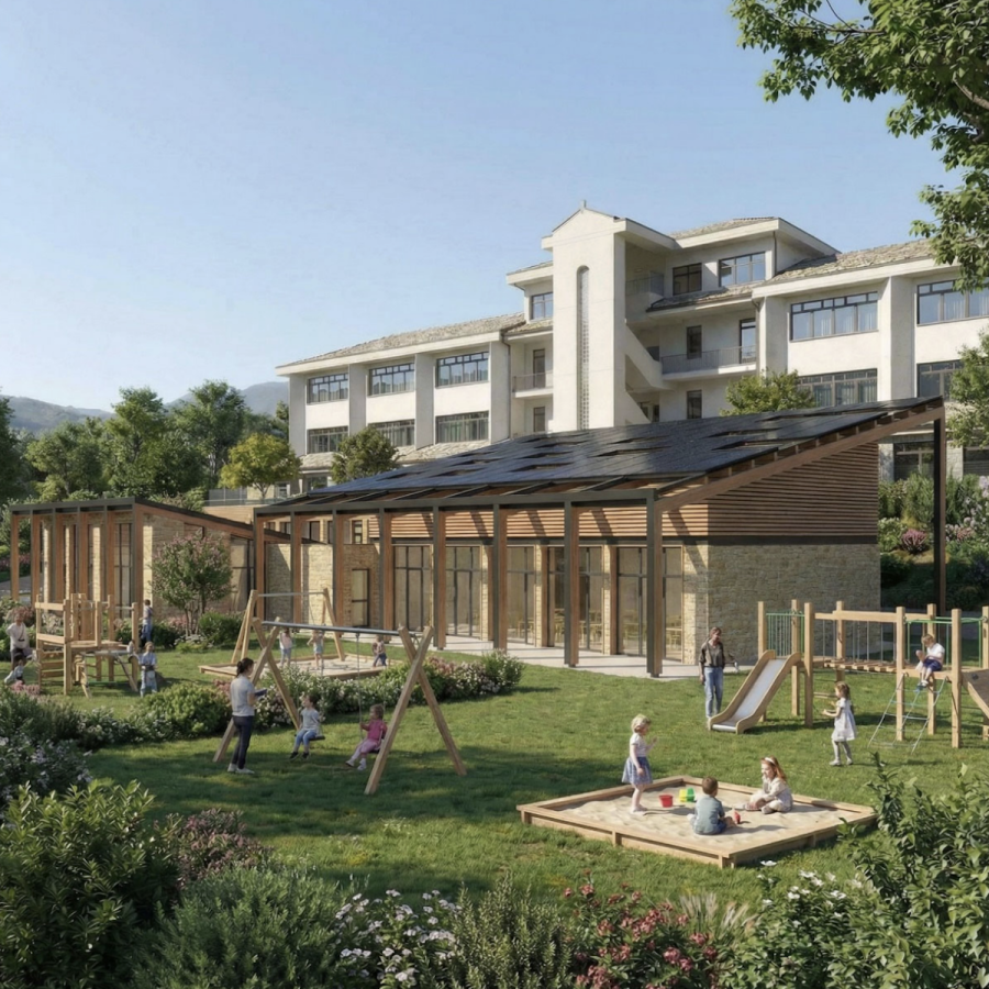 Rendering nuova scuola