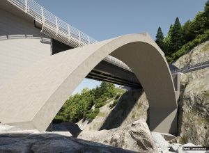 Rendering nuovo ponte