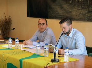 Richard Lanièce e Alessio Nicoletta all' Assemblea Coldiretti del 4 di maggio 2019