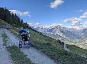 Rifugio Chaligne In alto con le ruote