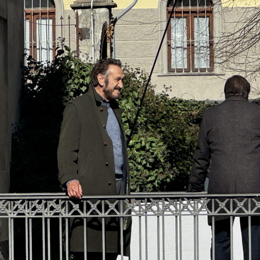 Riprese Rocco Schiavone zona cattedrale di aosta